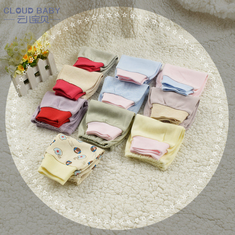 云儿宝贝纯棉袖套可爱拼色套袖男童袖套女童护袖短款手袖宝宝袖套