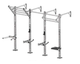 Comprehensive Physical Training Rack, Wall-Mounted 4-Column Model
