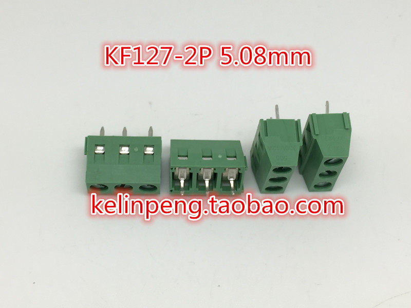 KF127-2P 3P Splicable 5 08MM Wiring Terminal PCB Terminal Wiring Post Environmental Protection
