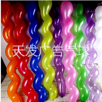 Thickened Spiral Balloon 180 gr Twist Balloons Seven Knoons of Dragon Ball 8 Festival Screw Balloon Bar Balloons
