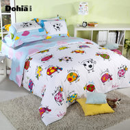 Nhiều tình yêu bông bốn mảnh giường bông dễ thương phim hoạt hình trẻ em phim hoạt hình giường ba bốn mảnh bộ Lili gia súc