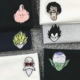 18 mùa hè Nhật Bản gốc Dragon Ball Sun Wukong rùa thêu cổ tích Nam và nữ cặp đôi ve áo ngắn tay áo POLO t