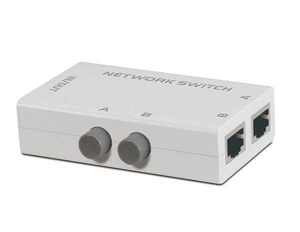 Hot sale Maxtor MT-RJ45-2M computer network interface switcher 2 port sharer intranet converter