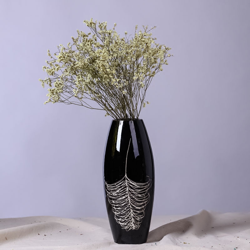 Jingdezhen I and contracted move ceramic household indoor desktop dried flower flower flower implement sitting room adornment art