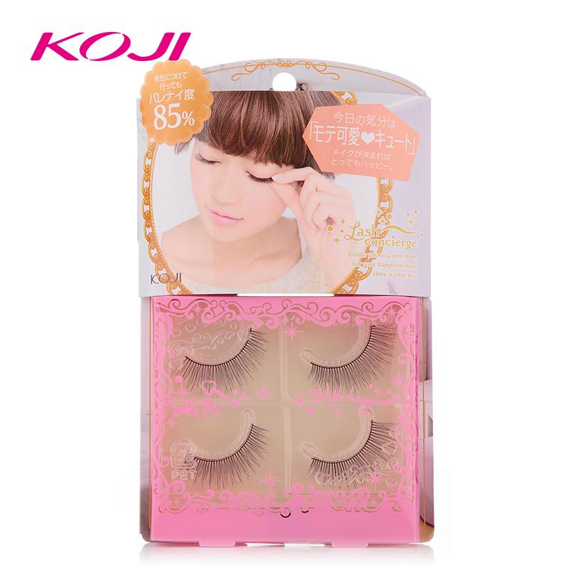 日本进口 蔻吉/koji lash concierge 自然系假睫毛 No.2 正品包邮