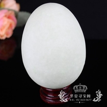 New Goose Egg-shaped Luminous Ball Fluorescent Stone Night Bright Pearl Luminous Ball Swing in the Town Homesteading Safe and Safe