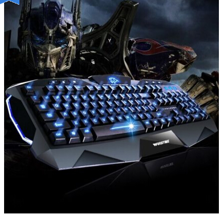 Standard King Demon X7 three-color backlit keyboard gaming keyboard pencil keyboard