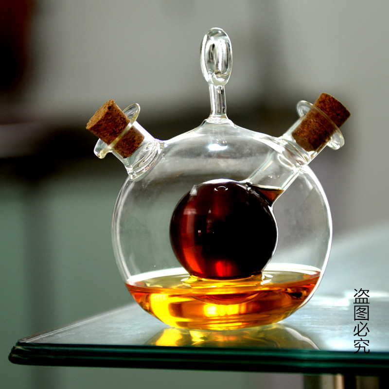 Kitchen Multi-group glass Sauce Bottle Soy Sauce Vinegar Seasoned Jar of Sauce Bottle