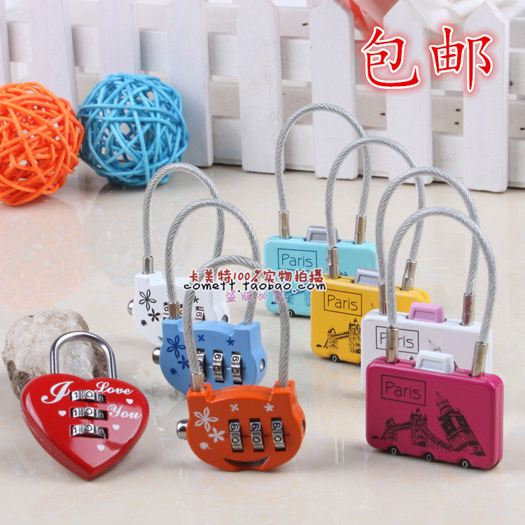  Long Hao Luggage Lock Travel Casual Luggage Lock Password Catch Outdoor travel CR-011