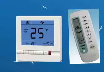 Central air conditioning remote control LCD thermostat air panel intelligent switch remote control panel controller stable performance