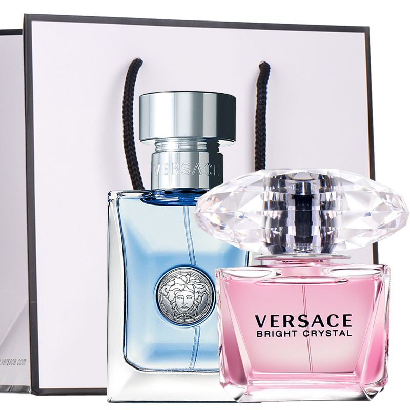 Versace/范思哲经典同名男士30ML+晶钻/粉钻香恋女士淡香水30ML