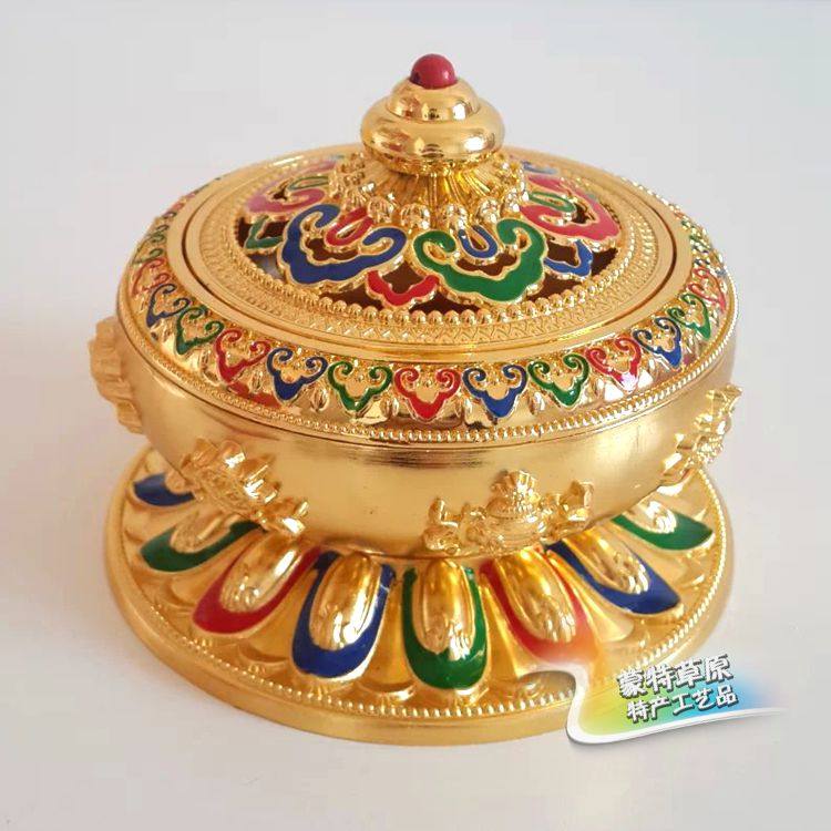 Incense Stove Nepal Full Alloy Sandalwood Incense Stove Lotus Aroma Stove Ring Incense Stove Pure Copper Incense Stick In Wood Stove