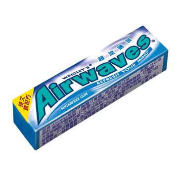 Airwaves  无糖口香糖超凉薄荷口味 (10粒x20条)台湾官网直邮进口
