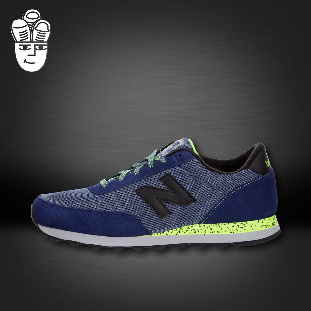 New Balance 501 NB男鞋 慢跑鞋 蓝色麂皮运动休闲鞋