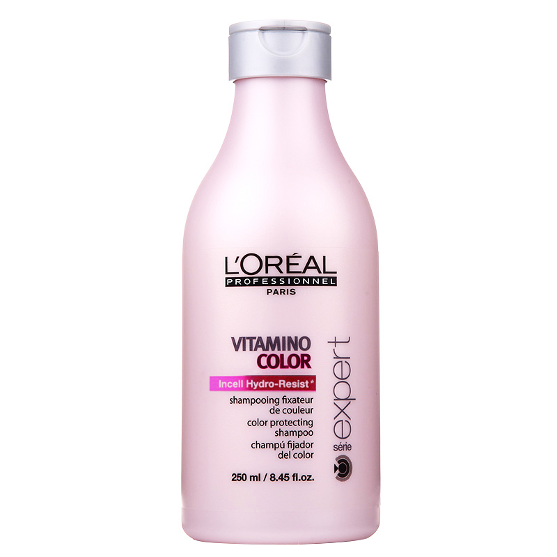 进口欧莱雅染后护色洗发水250ml  滋养修护发色秀发亮泽顺滑