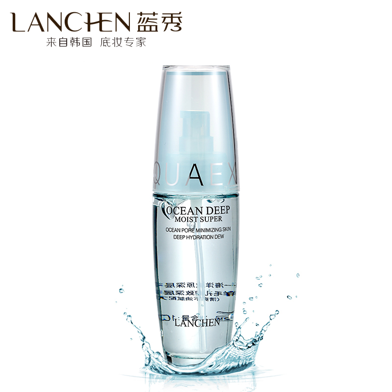 蓝秀韩国蓝秀海洋毛孔细致深层补水露100ml 水润补水
