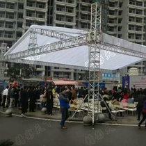 Waterproof Oxford cloth Truss top space tent Turss Leia frame light outdoor top side tent rain fence fence fence