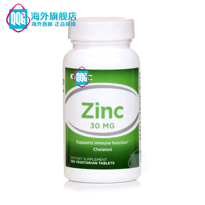 美国直邮 GNC健安喜 葡萄糖酸锌 30mg  100粒