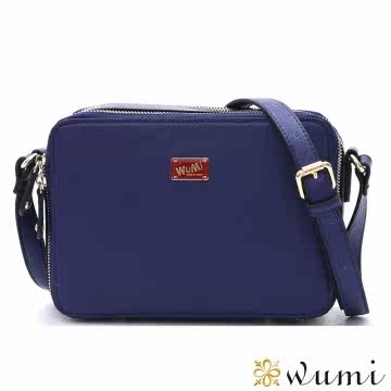 WuMi 无米 塔希夏十字纹Mini斜背包台湾官网直邮进口