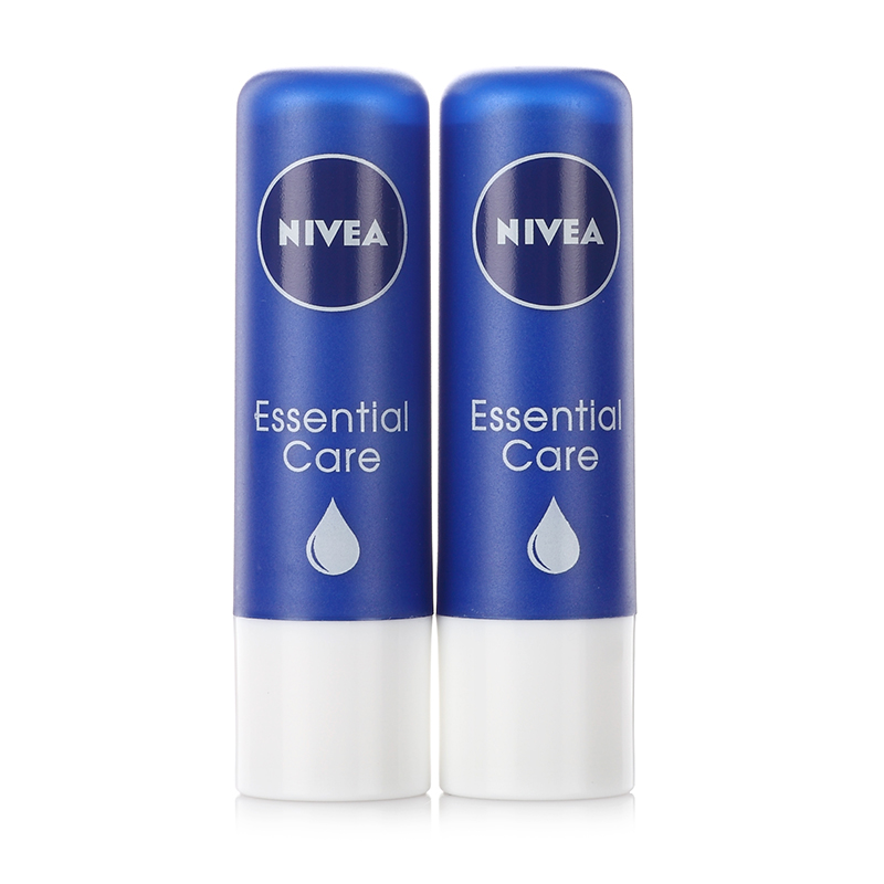 Nivea/妮维雅男女士润唇膏水平衡无色唇部护理补水保湿滋润4.8g