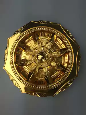 Zhenon Buddhism Vajra Tang Miao Zhenyao Falun Tang Miluanbao Mantra Wheel Bao Jia Megilded Falun