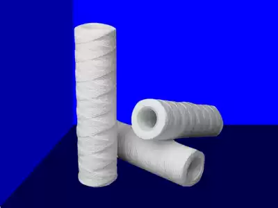 10 inch wire wound filter electronic electroplating chemical PCB punch plate CTP plate printing machine PP wire wound cotton core