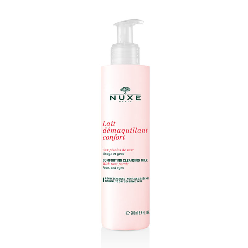 NUXE/欧树玫瑰花瓣 卸妆乳 200ml 洁面乳