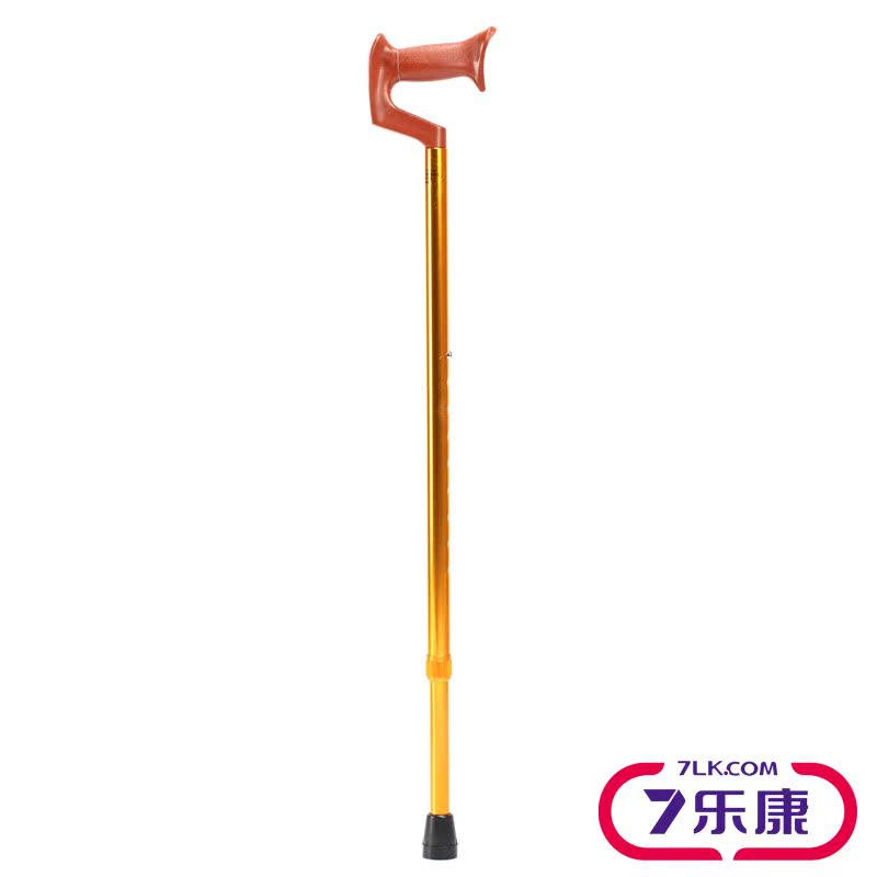 鱼跃拐杖 铝合金 老人手杖 塑胶拐棍 伸缩助步器