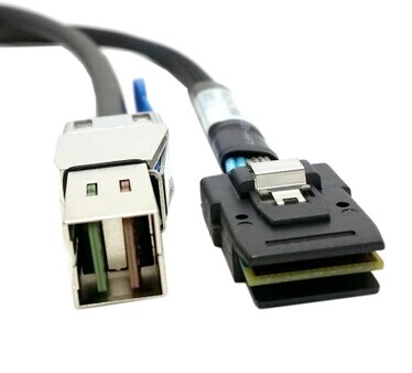 External cable minisas High Density HD SFF-8644 to SFF-8087 12GB data cable