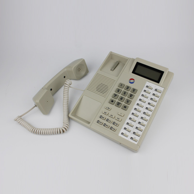 Guowei Time Functional Cable Phone Guowei WS848-1 Type of Special Cable Phone 20 Key Display Total Machine Front Desk Total Machine