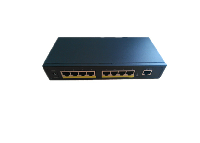 Flying Star 9 Port POE switch VS809FP(48V) can be on the rack and freight brick store