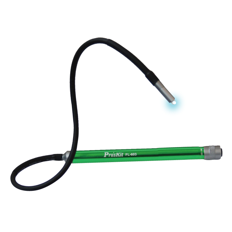 Taiwan Baogong FL-603 LED hose snake light Universal light folding light Multi-function flashlight maintenance