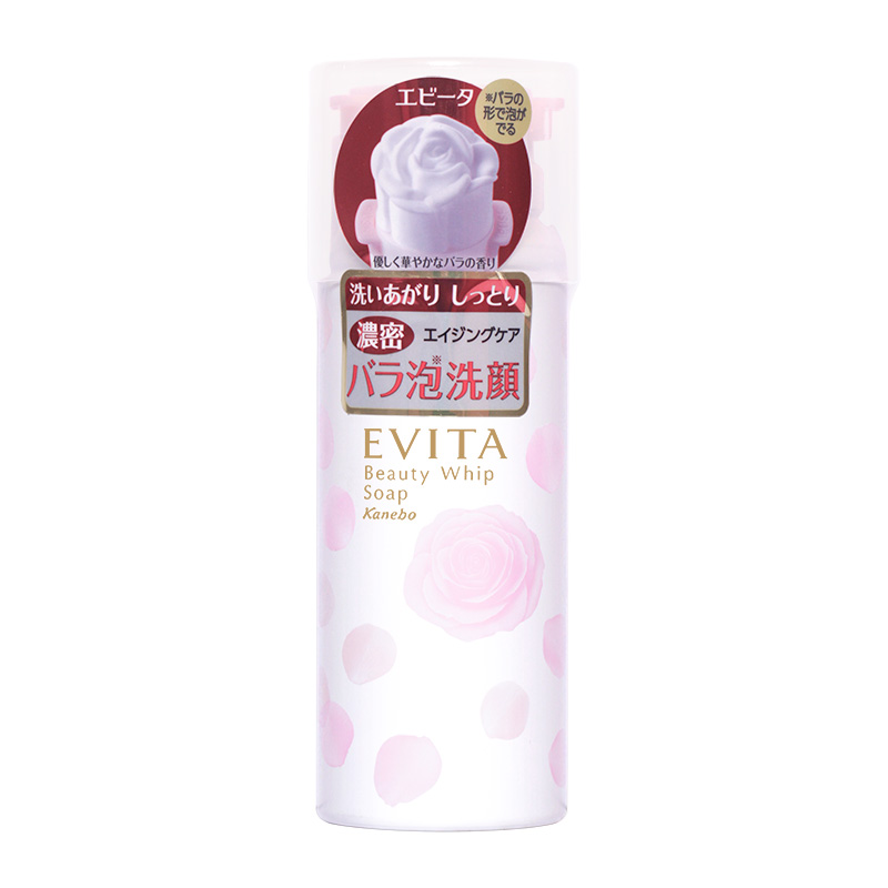Kanebo嘉娜宝 佳丽宝 EVITA立体玫瑰泡沫洗颜150g 花瓣洗面奶
