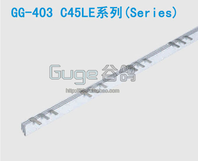 (Red copper) busbar 3PLE63A C45DZ47LE 3P leakage circuit breaker busbar with leakage current