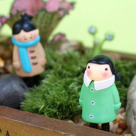 Cartoon Paparazzi Classic Style Scarves for men and women lovers DIY micro-landscape Multi-meat gardening Landscaping Potted Accessories