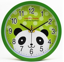 Hollywood wall clock kindergarten wall clock cartoon children's room mute clock American home decoration creative wall clock