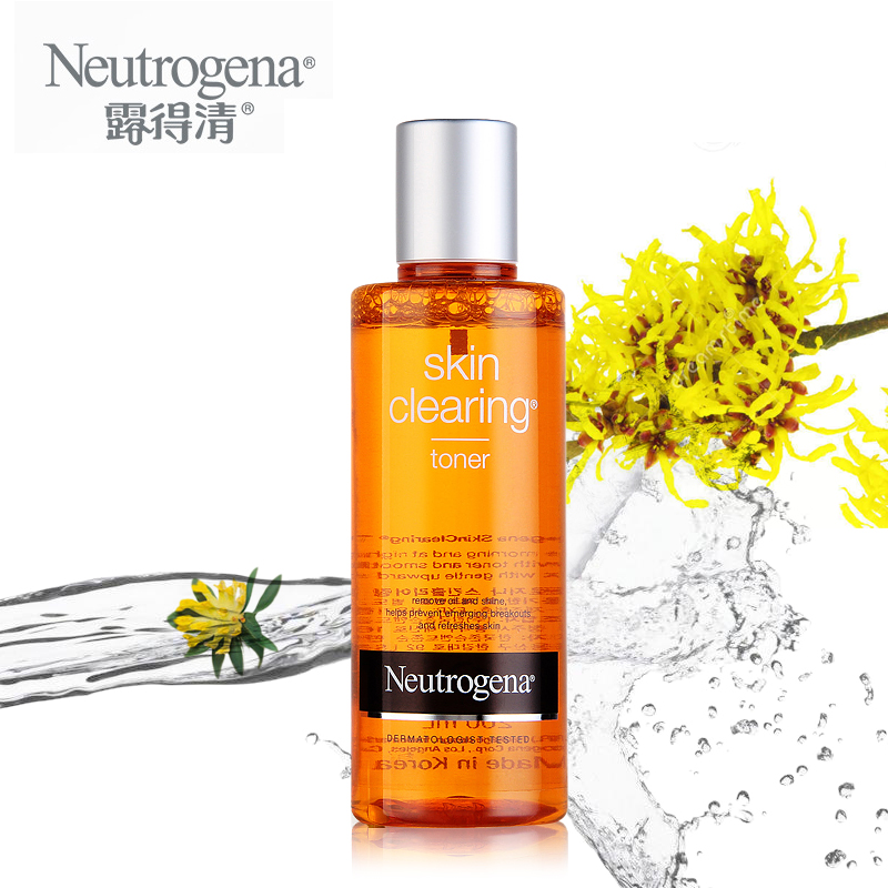 Neutrogena/露得清清滢调理露200ml 控制油脂 补水舒缓防痘