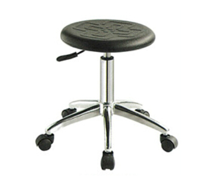 PU round stool Surface sprinkler stool Experiment stool Physiotherapist stool Computer stool with wheels lifting swivel chair stool warranty for 20 years