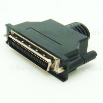 Yunteng MC50M-K-AS SCSI plug HPCN50 male plastic shell 50-pin male soldering wire connector