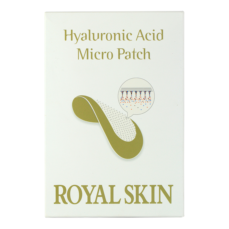 韩国 ROYAL SKIN玻尿酸微针眼贴眼膜4对填平细纹去黑眼圈