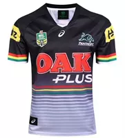 Đồng phục bóng bầu dục Penrith Panthers Penrith Panthers 2018rugby jersey găng tay chơi bóng bầu dục