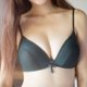 Peach Box Sexy Deep V Tập hợp áo ngực thoải mái Không có vòng thép mềm Cúp ngực lớn Đồ lót nhỏ dành cho nữ quần chip dễ thương Bộ đồ lót