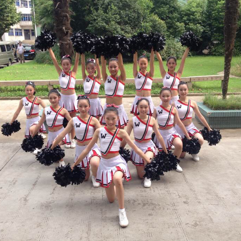 Custom cheerleading competition clothing cheerleading clothing aerobics clothing gymnastics clothing suit student 18 new performance clothing