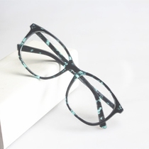 Men and womens version of the Han edition of super large frame glasses vintage round formed product myopia glasses 50-75-100 - 800 degrees