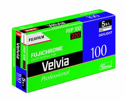 Out of print Japan RVP100 Fuji reversal film 220 film VELVIA color 120 positive film a24 Hasselblad expired