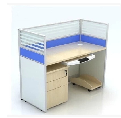 Office furniture screen desk office card combination screen working position single office desk and chair