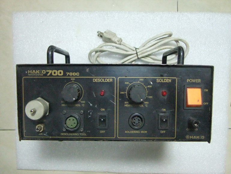 Original white light HAKK? 700 comprehensive maintenance soldering station white light tin absorption station soldering station