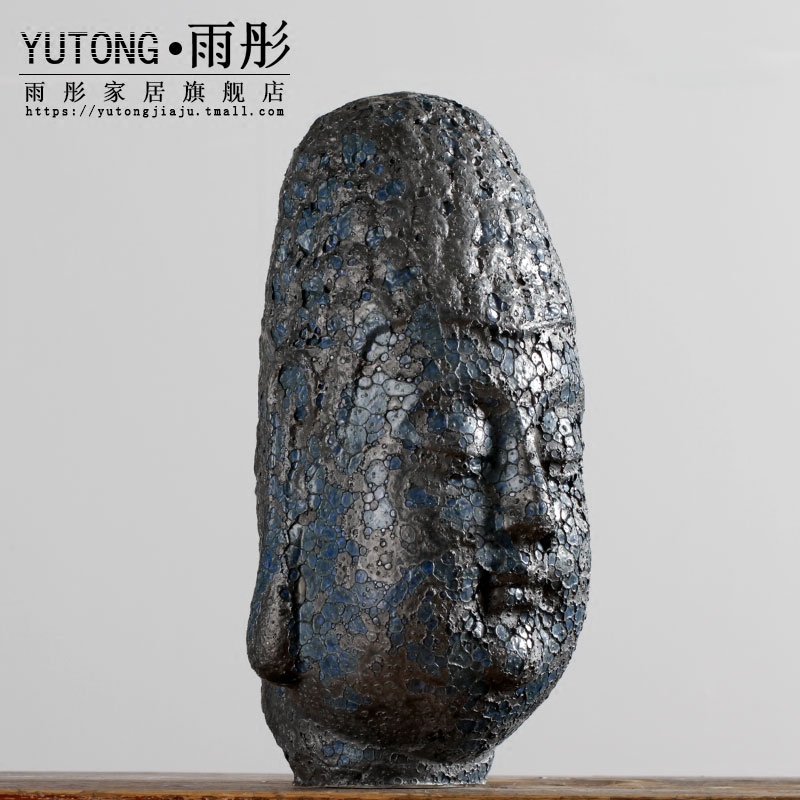 Jingdezhen ceramic furnishing articles manually sitting room porch zen Buddha its decoration ceramics beadle office furnishing articles