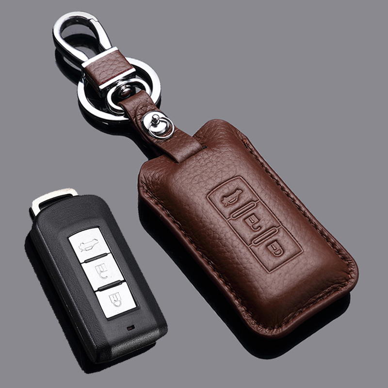 Suitable for Mitsubishi Outlander car key case 16 Xinjinxuan ASX Xinjinchangyishen leather key case