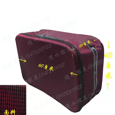 (Soft leather box) high-end life bag water funeral supplies wholesale cloth wreath factory direct shroud packaging